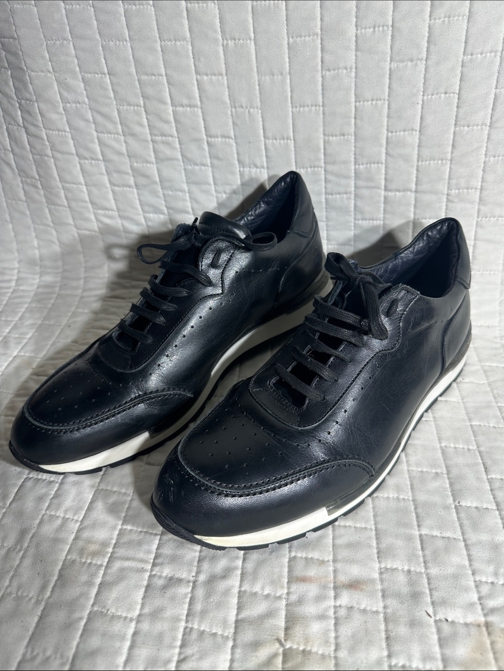 DUCA MARINI BLACK ALL CALF MEN SNEAKER